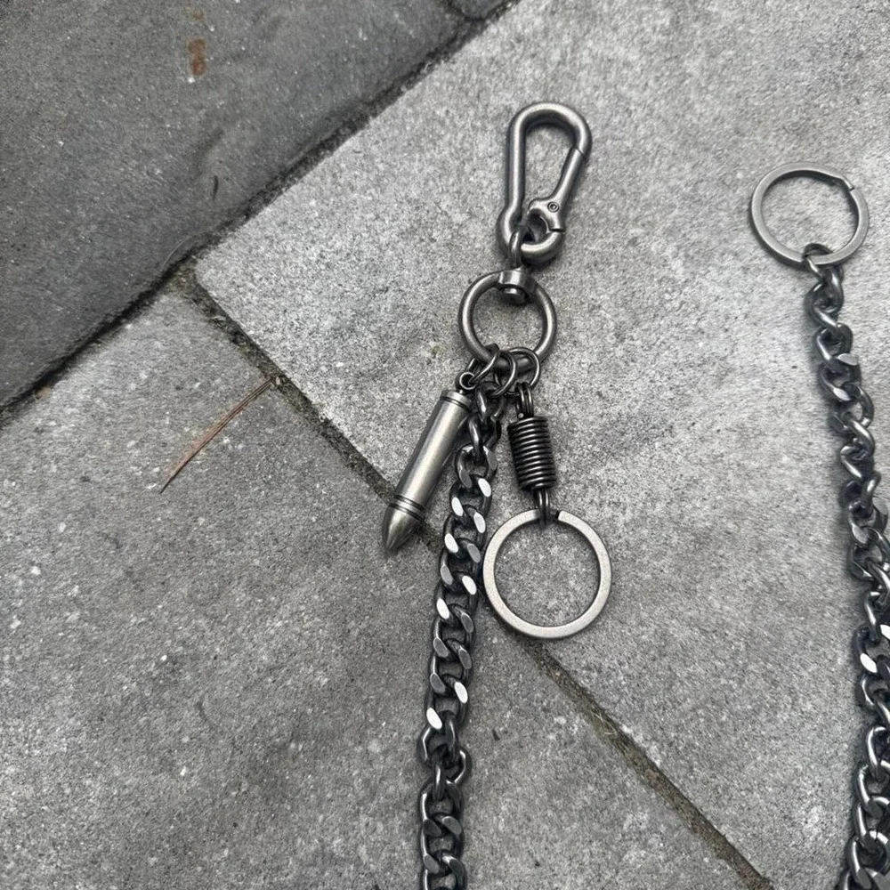 Silver bullet Wallet Chain